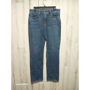 NYDJ Marilyn Straight Leg Jeans Size 10 Denim Stretch Women’s Pants